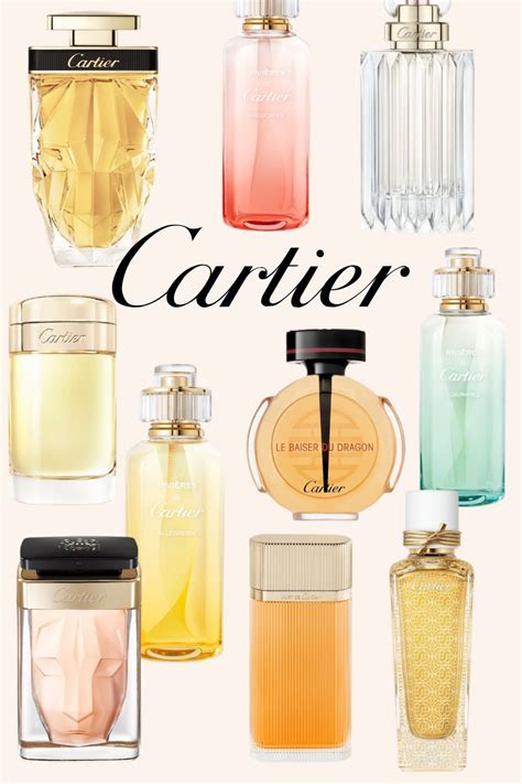 cartier female perfumes.